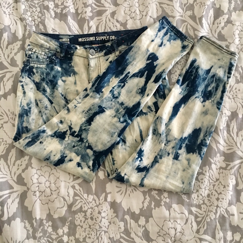 Mossimo acid denim leggings!